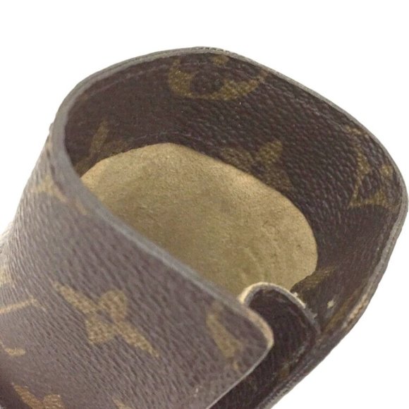 194171X Louis Vuitton Glasses Case Etui Lunettes Simple Brown Monogram - Picture 6 of 9